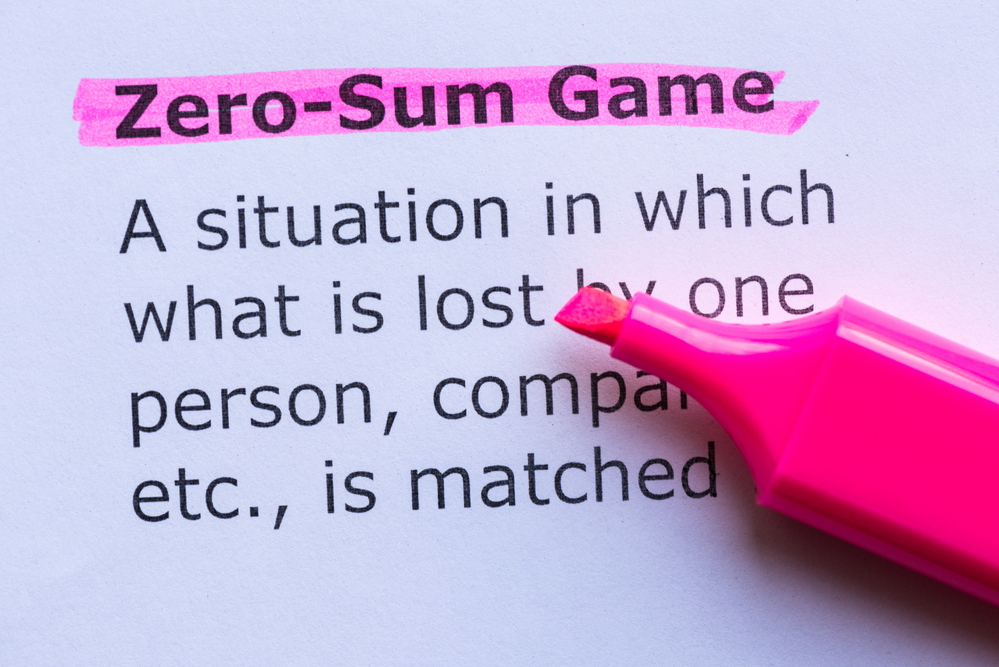 Lessons from a Zero Sum Game
